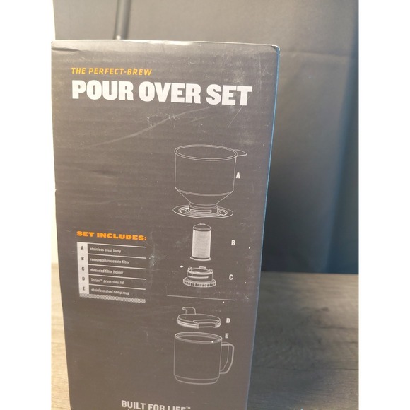 Stanley The Perfect-Brew Pour Over Set Coffee Maker Green Insulated - Picture 2 of 5